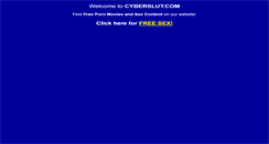 Desktop Screenshot of cyberslut.com